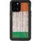 Ireland Flag Dark Wood iPhone 12 Pro Max Waterproof Case